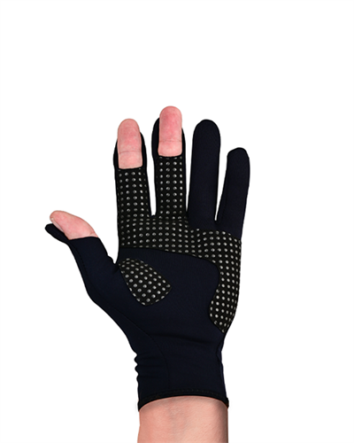Fujin Pro Angler Winter Gloves Black #M/L