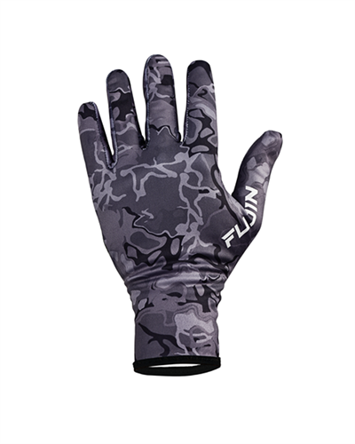 Fujin Pro Angler Winter Gloves Black Camo #M/L