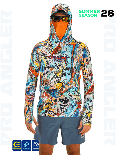 Fujin Rolla S26 Buff&Hoodie Makai Orange #S