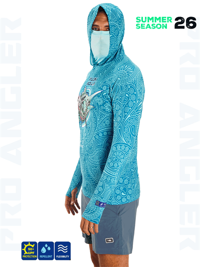 Fujin Rolla S26 Buff&Hoodie Swordfish Mint #S