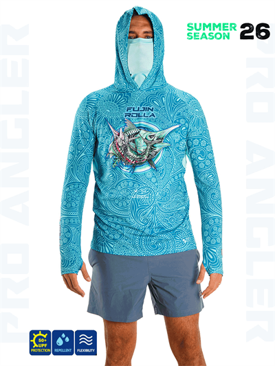Fujin Rolla S26 Buff&Hoodie Swordfish Mint #S
