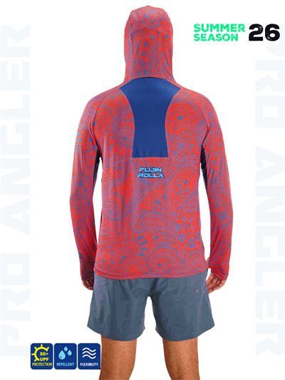 Fujin Rolla S26 Buff&Hoodie Swordfish Red #S