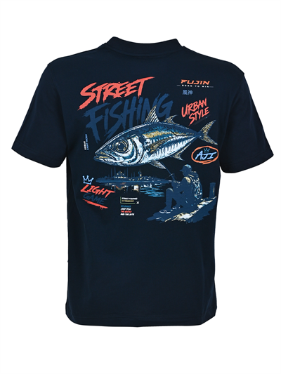 Fujin S26 Street Fishing T-Shirt Dark Navy