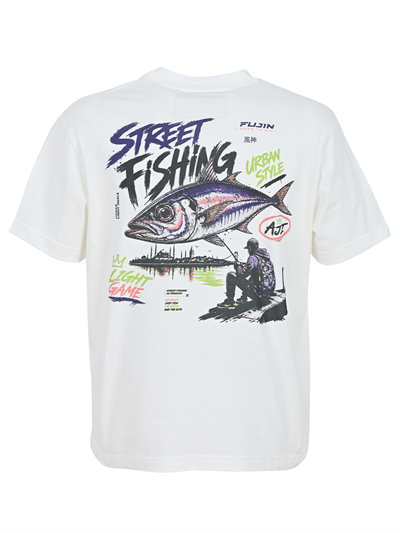 Fujin S26 Street Fishing T-Shirt Ecru