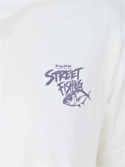 Fujin S26 Street Fishing T-Shirt Ecru