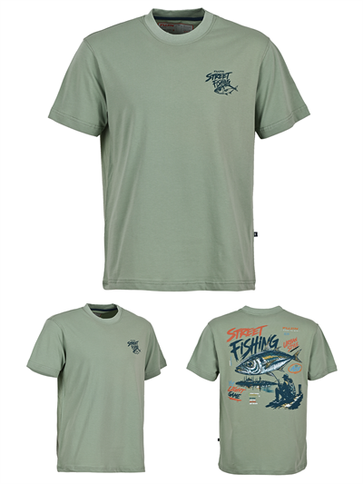 Fujin S26 Street Fishing T-Shirt Green