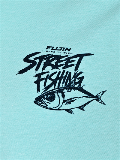 Fujin S26 Street Fishing T-Shirt Turquoise