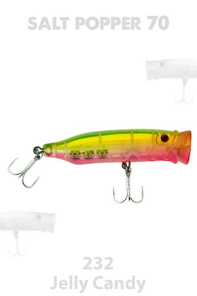 Fujin Salt Popper 70mm 9.5gr Su Üstü Maket Balık