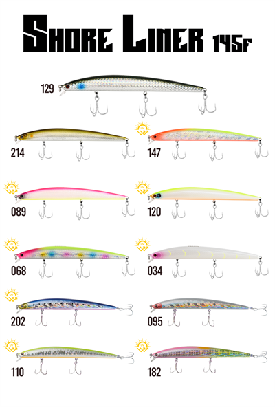 Fujin Shore Liner 145mm 20gr Floating Maket Balık