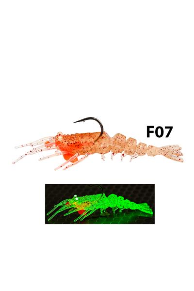 Fujin Shrimper 75mm 3.5gr #F01 Jelly