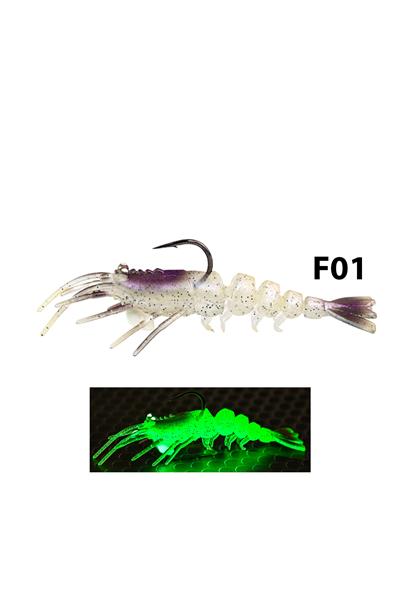 Fujin Shrimper 75mm 3.5gr #F01 Jelly