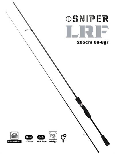Fujin Sniper 205cm 08-8gr LRF Kamışı