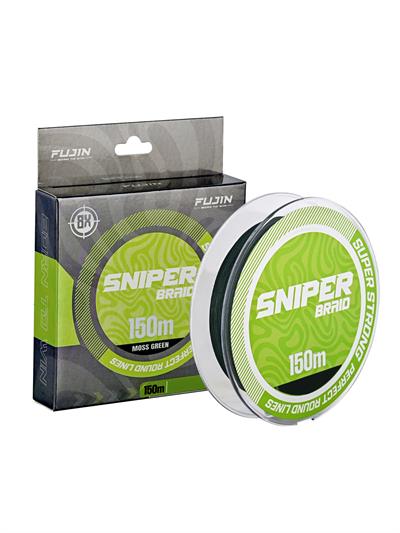 Fujin Sniper 8X 150Mt. 0.12mm Moss green Pe Line