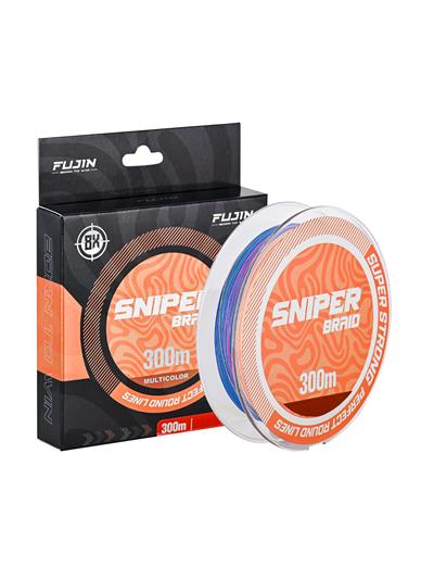 Fujin Sniper 8X 300Mt. 0.12mm Multicolor Pe Line