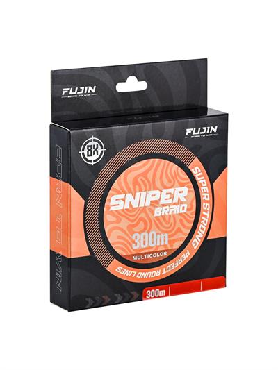 Fujin Sniper 8X 300Mt. 0.12mm Multicolor Pe Line