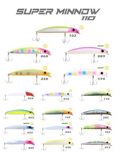 FUJIN Süper Minnow 11.5cm 18gr Maket Balık