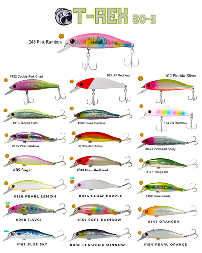 Fujin T-Rex 80S 11gr 80mm Maket Balık