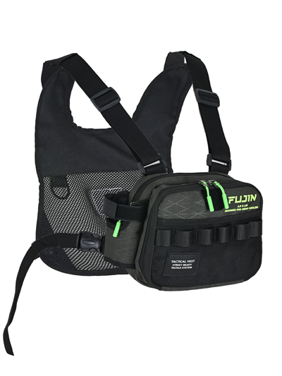 Fujin Tactical Vest Khaki Balıkçı Çantası