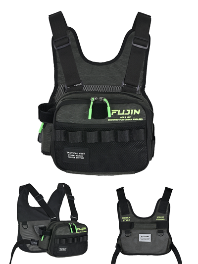 Fujin Tactical Vest Khaki Balıkçı Çantası