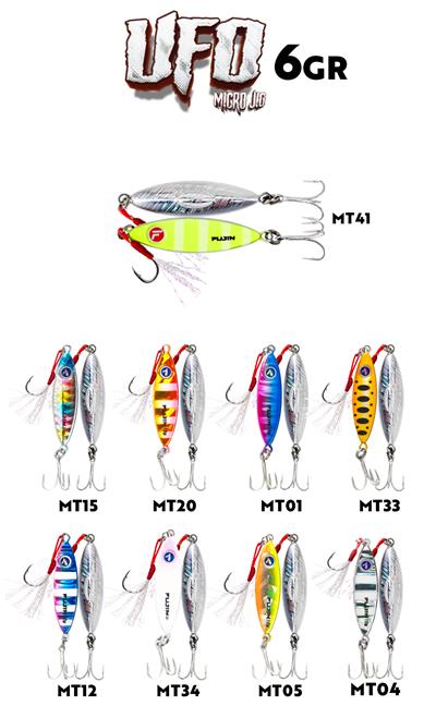 Fujin UFO Micro Jig 6gr MT01 Blue Pink