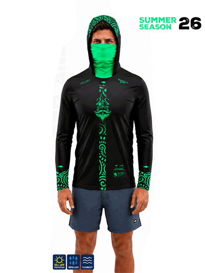 Fujin Valhalla Algea S26 Black Green #S