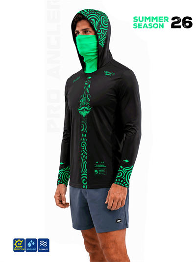 Fujin Valhalla Algea S26 Black Green #S