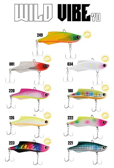 Fujin Wild Vibe 70S 20gr #126 Chart Back Pearl