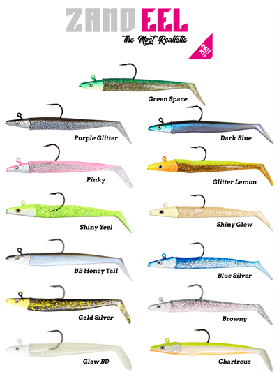 Fujin Zand Eel 11cm 7gr-14gr Double Body+Head Silikon Balık