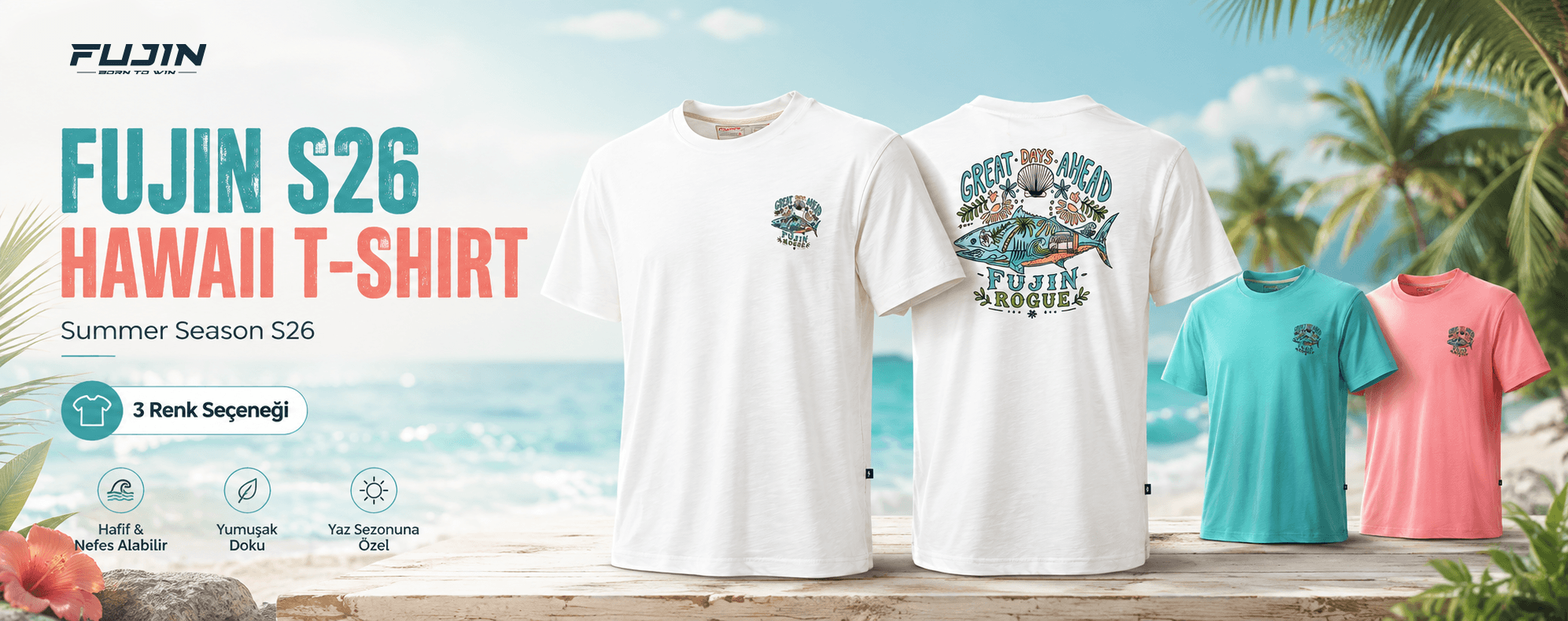 Fujin Hawaii T-Shirt