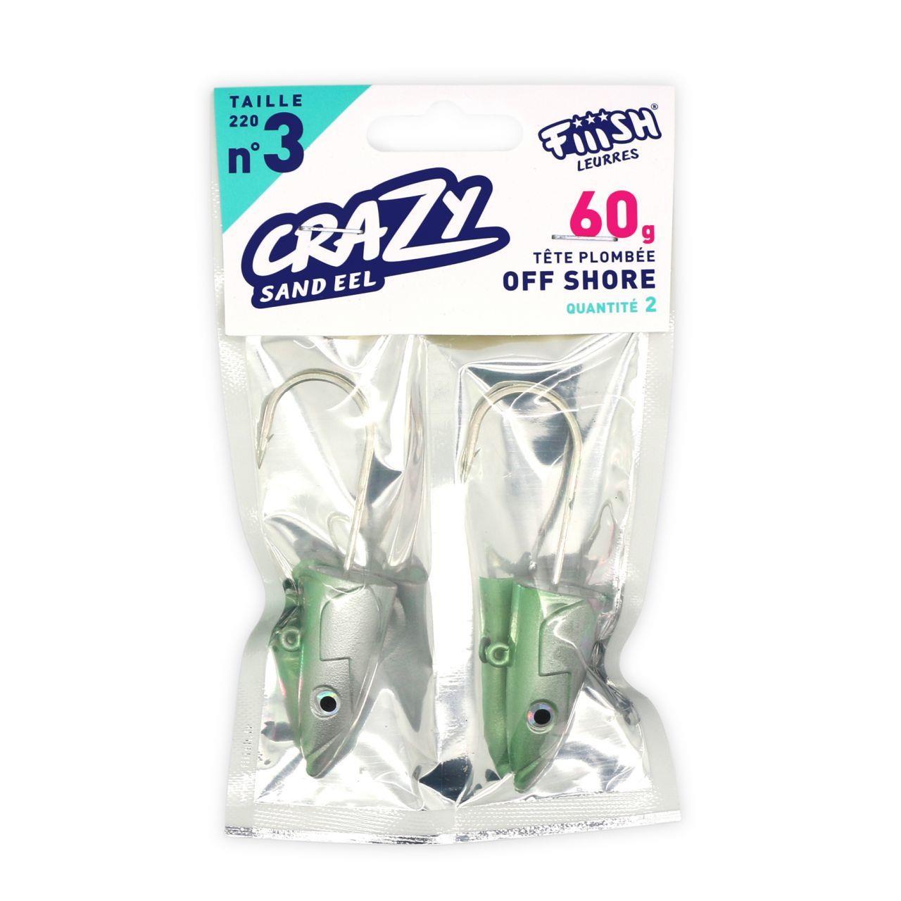 Crazy Sandeel CSE220/CSE225 60gr Off Shore Jig Head