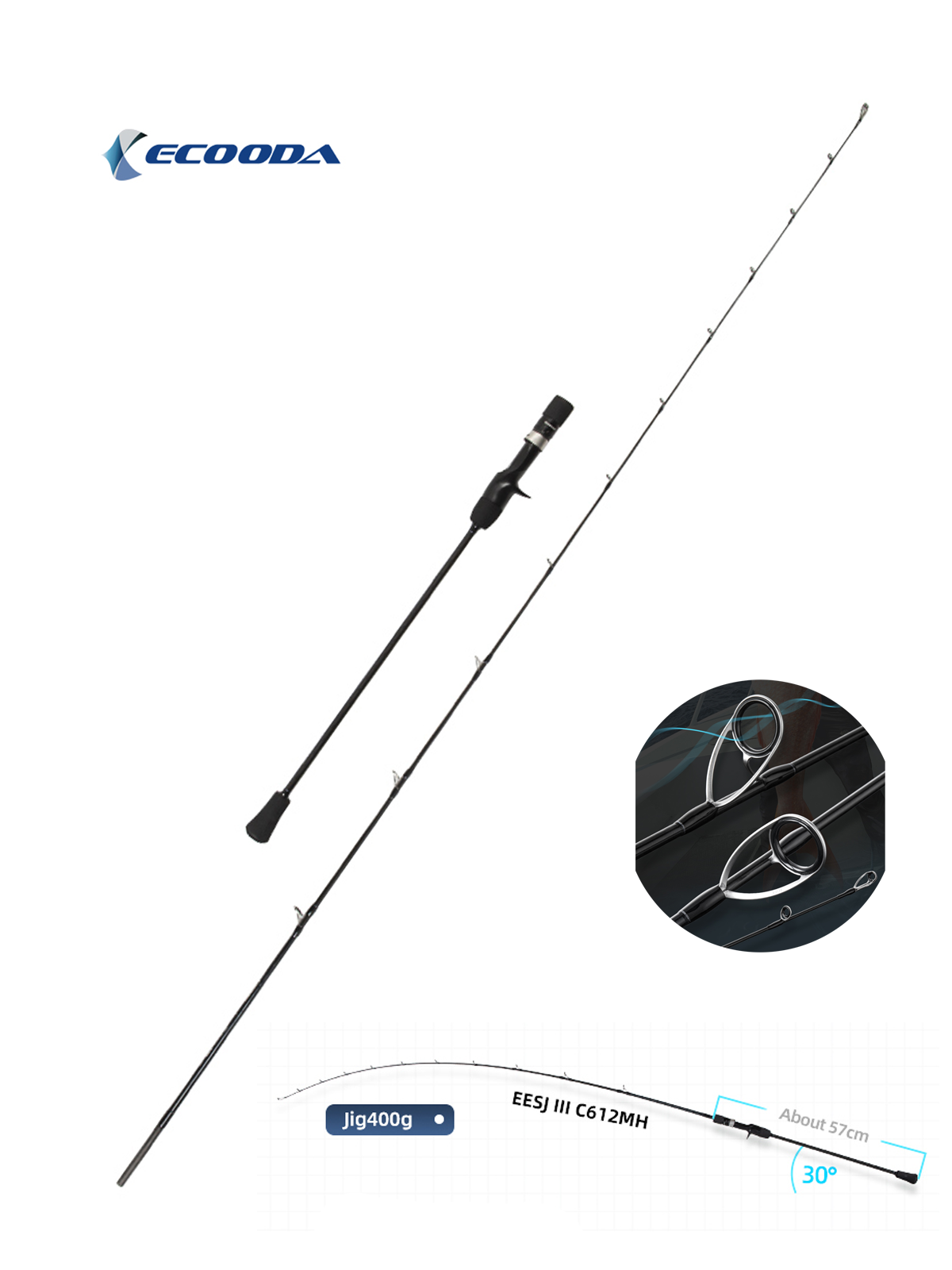 Ecooda Online E III 185cm 200-400g Slow Jigging