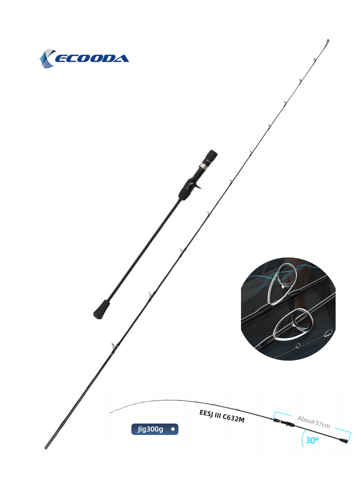 Ecooda Online E III 191cm 100-300g Slow Jigging