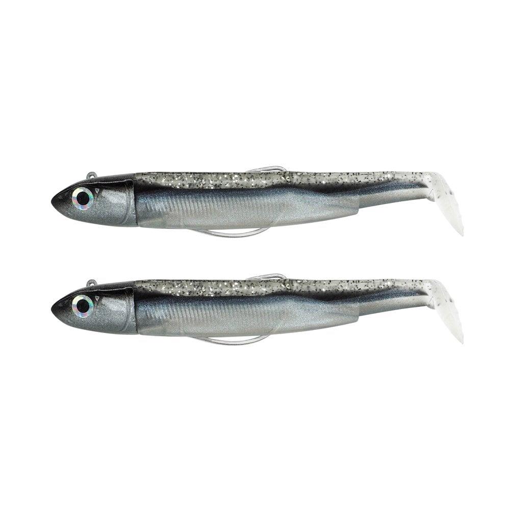 Fiiish Black Minnow BM90/BM927 Double Combo Off Shore 10gr Black Mullet Silikon Yem