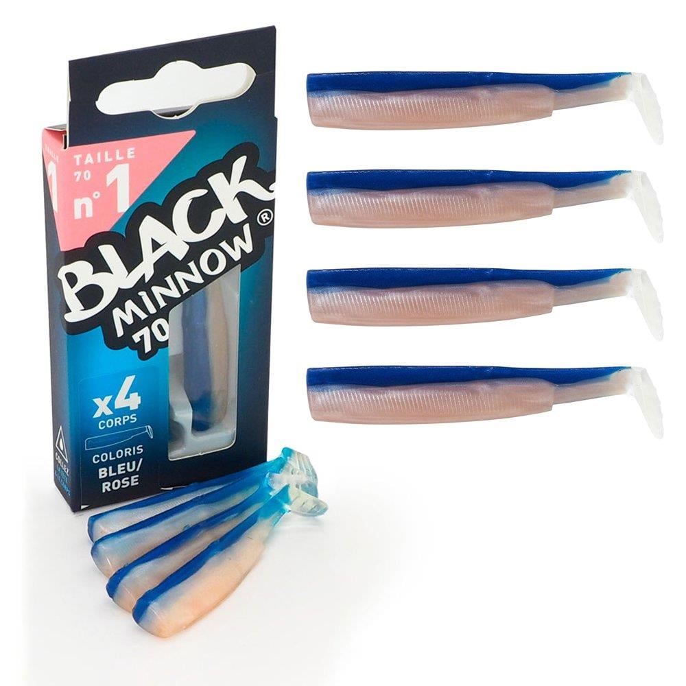 Fiiish BM70/1 BM911 4x Gövde Blue/Rose Silikon Yem