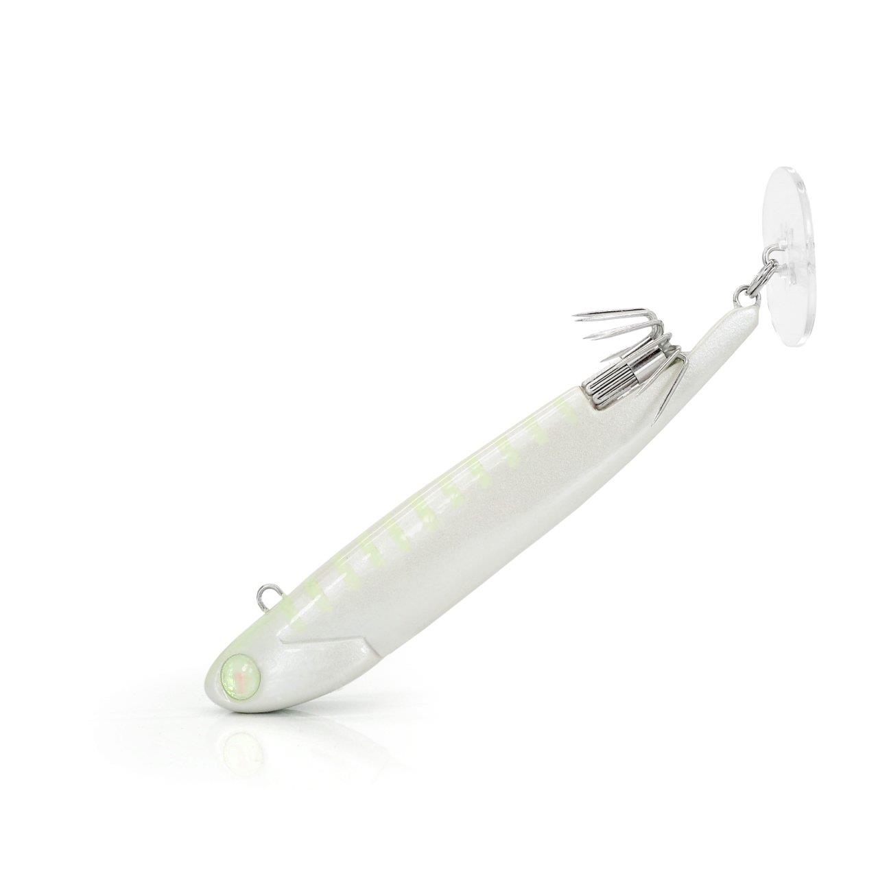 Fiiish STH1100 Power Tail Squid Off Shore 25gr White Morning Kalamar Zokası