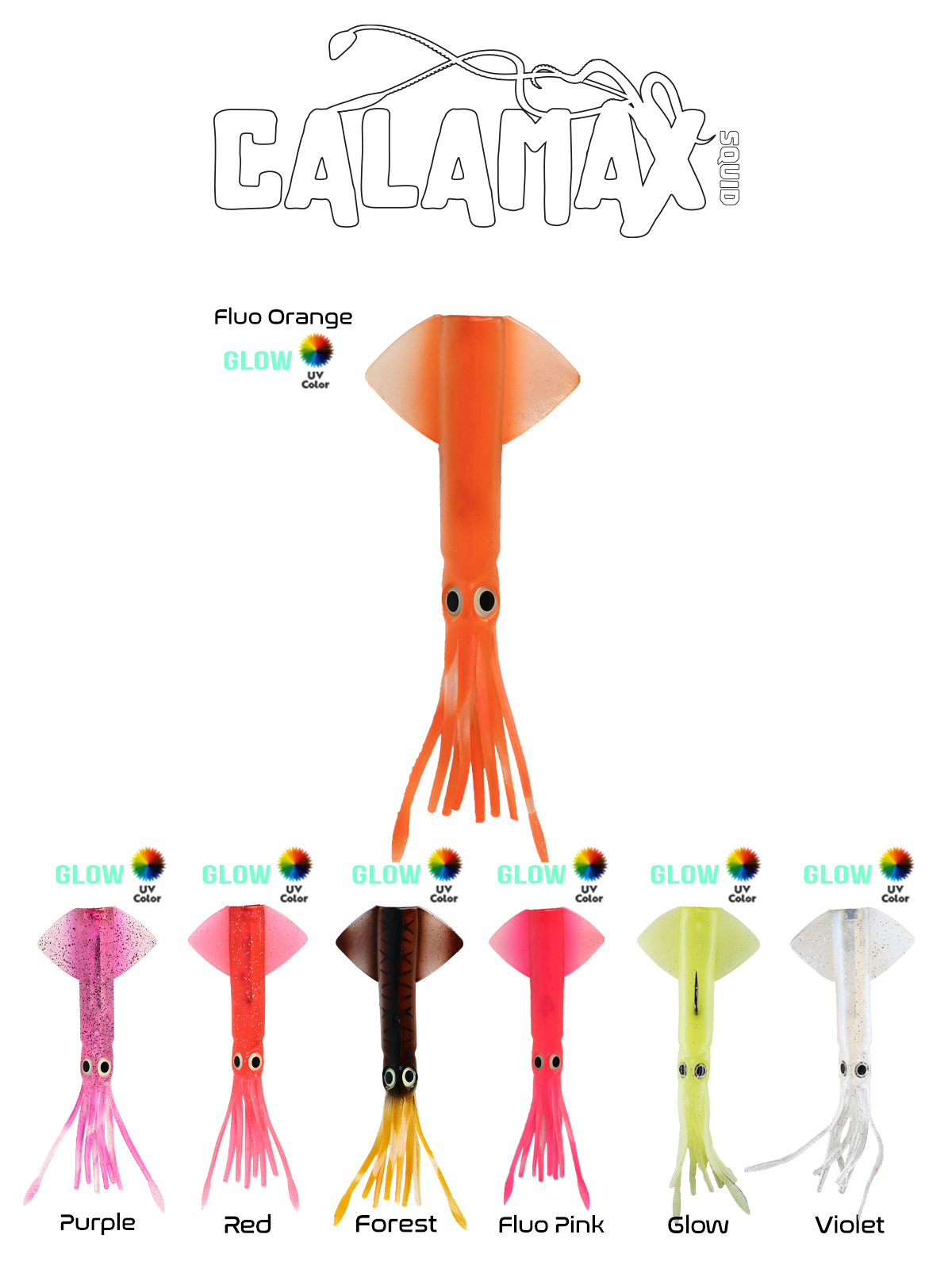 Fujin Calamax Body 20cm Fluo Pink
