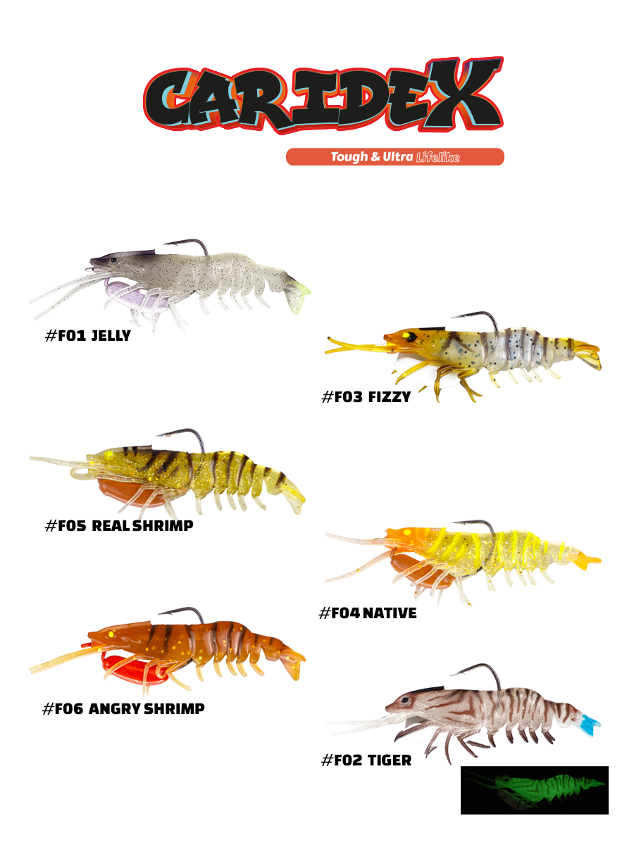 Fujin Caridex 65mm 6.3gr #F01 Jelly