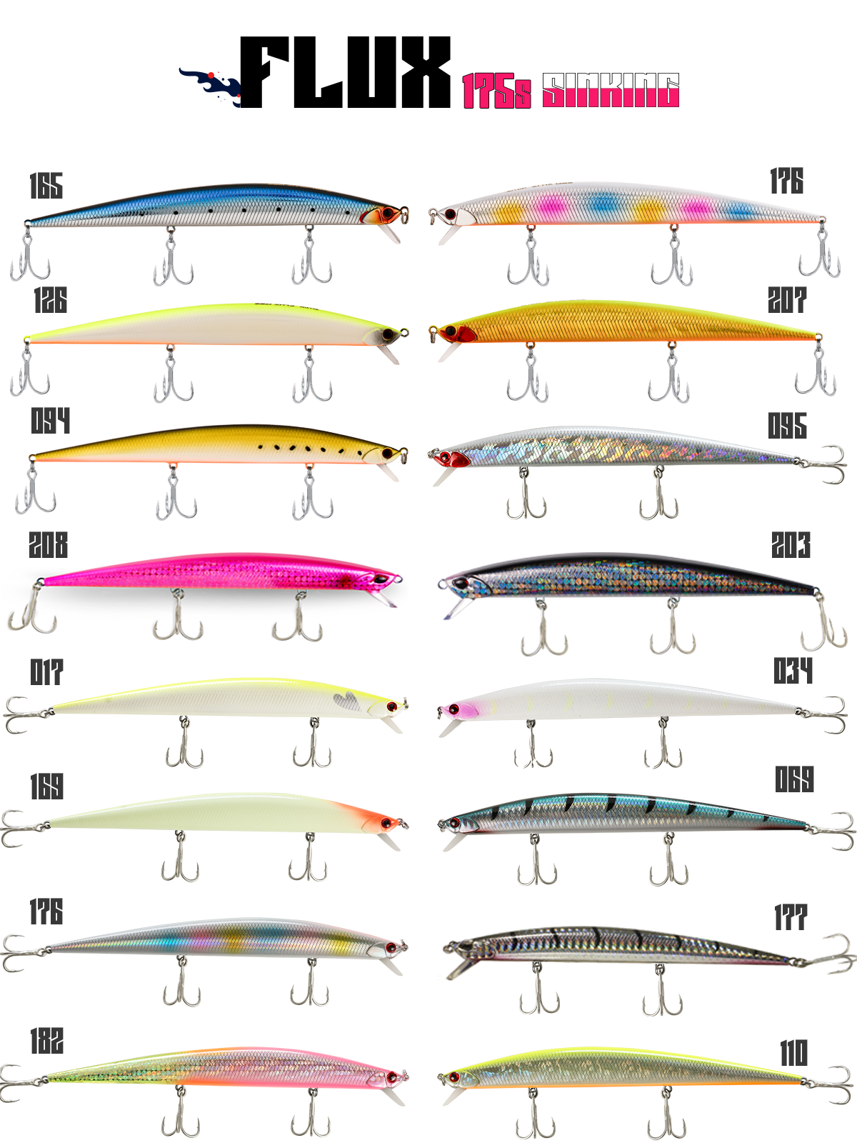 Fujin Flux 175S 175mm 29gr #149 New Sardine