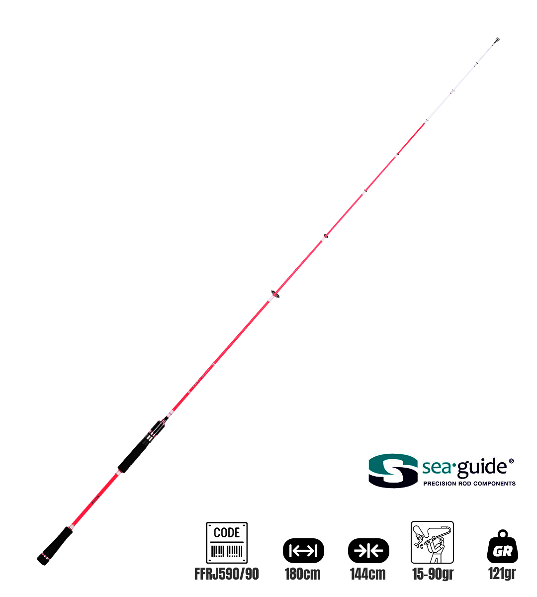 Fujin Freyja Light Jigging 180cm 15-90gr Jig Kamış