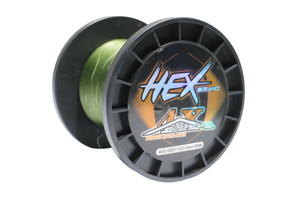 Fujin Hex Braid 4x 5000mt Moss Green PE Bobin İp