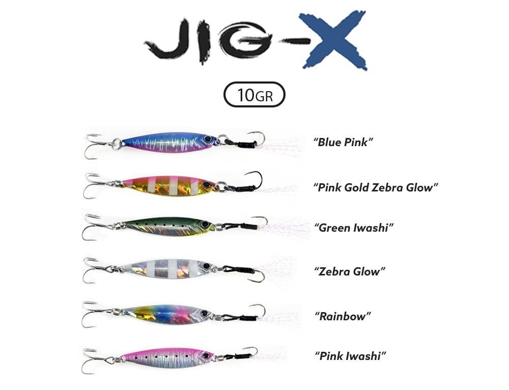 Fujin Jig-X 10gr Light Jigging - Jig Yem