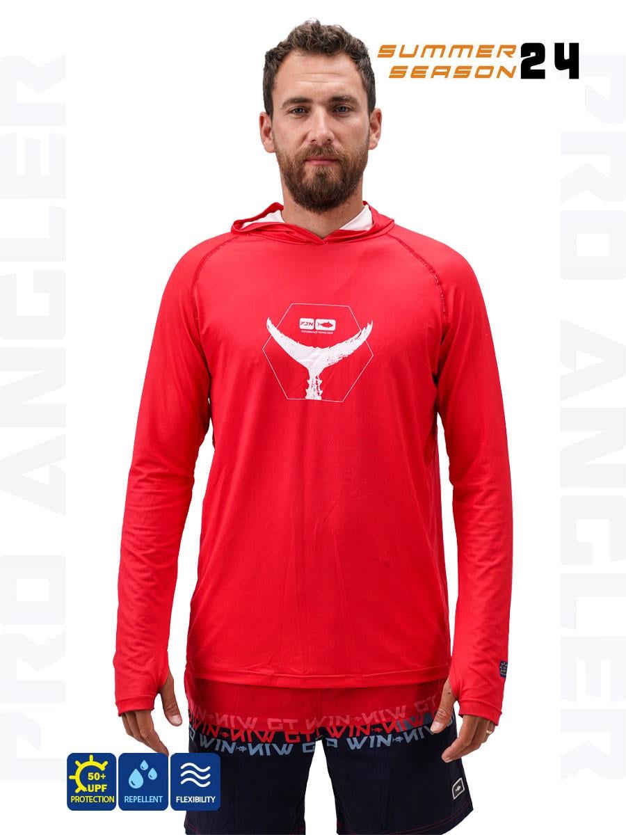 Fujin Pro Angler S24 Hooded Garnet #S