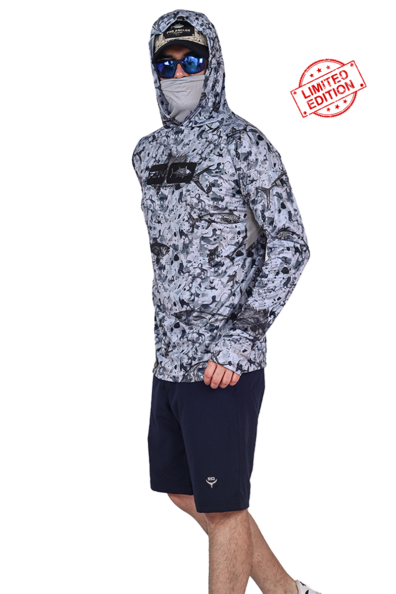 Fujin Pro Angler T-Shirt Black Fish