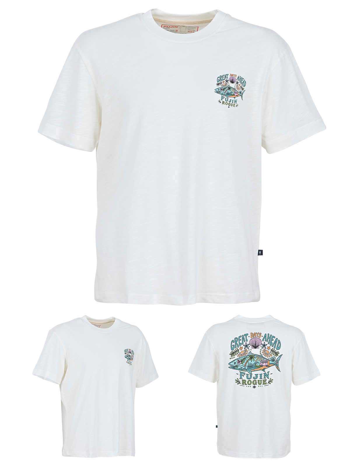 Fujin S26 Hawaii T-Shirt Ecru #S