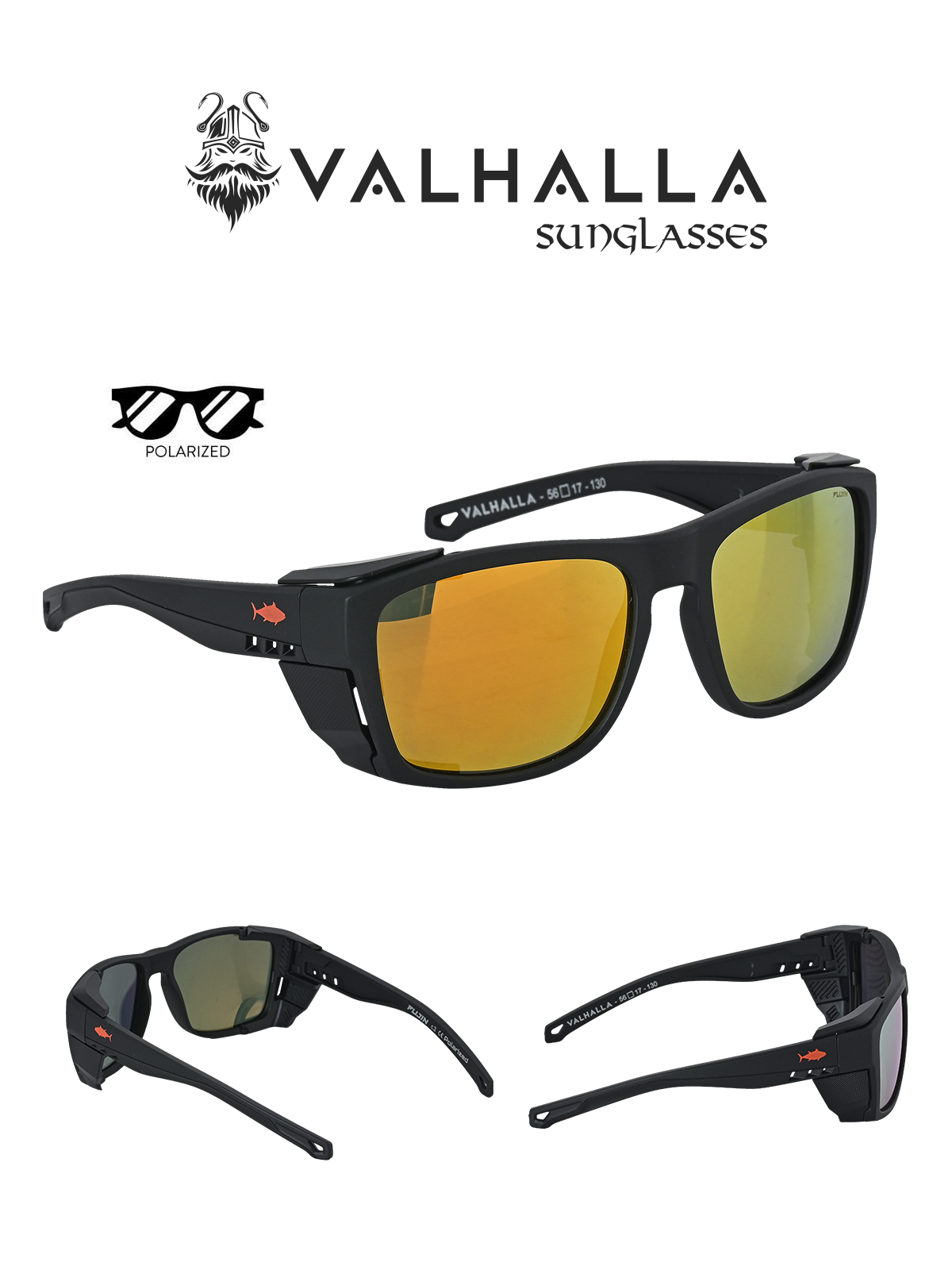 Fujin Valhalla Güneş Gözlüğü Black Yellow