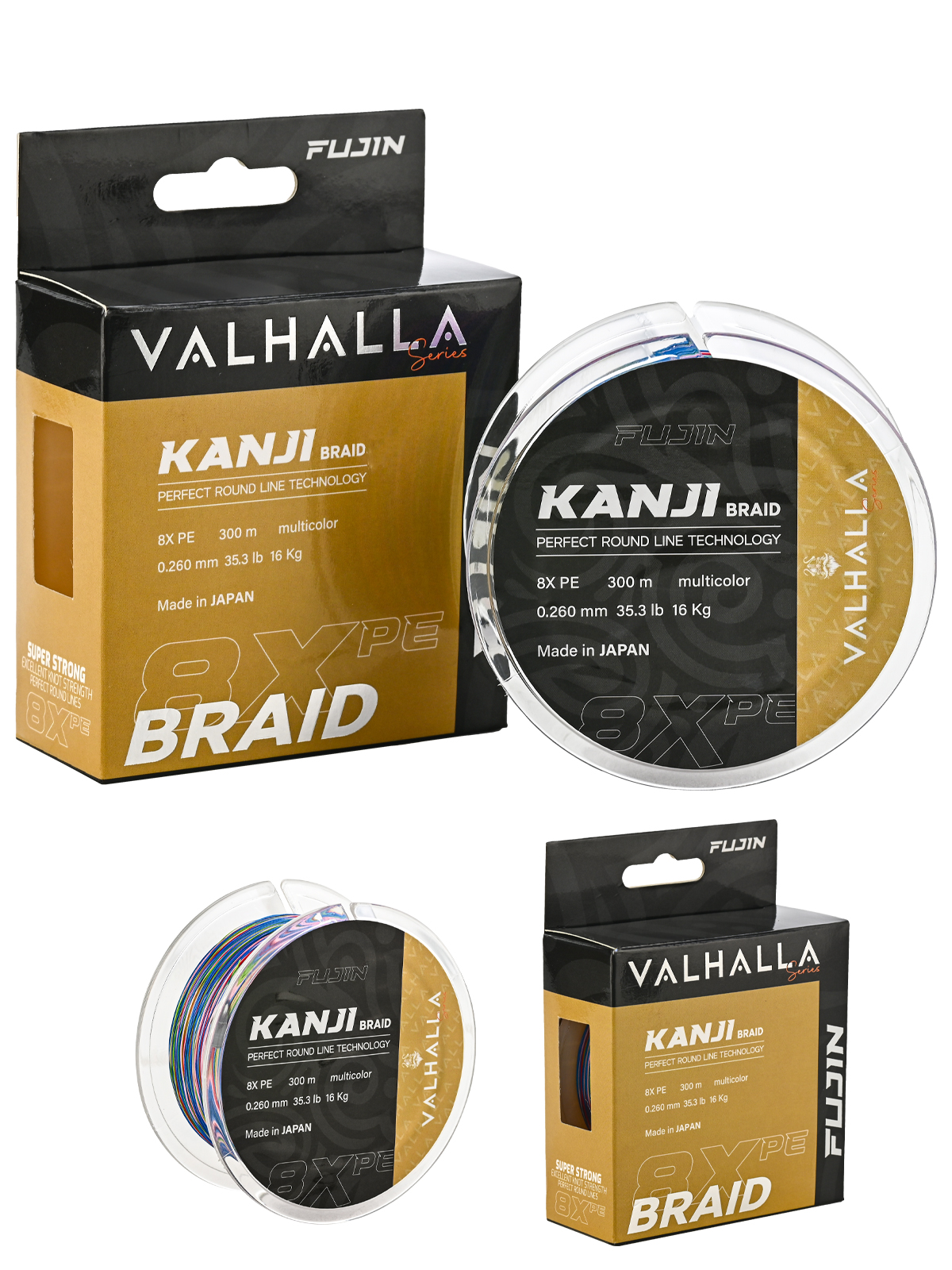 Fujin Valhalla Kanji 8X 300MT 0.235mm MC