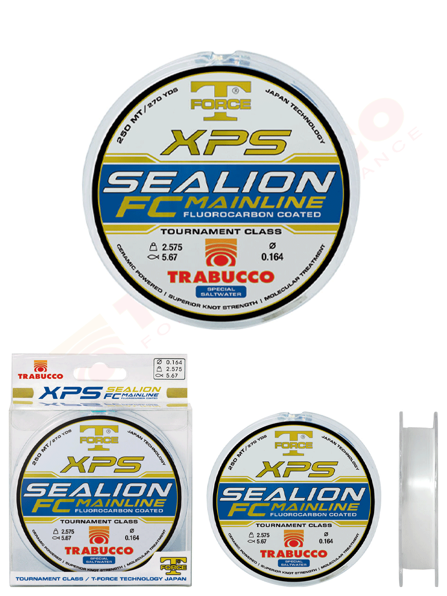 Trabucco T-Force XPS Sealion FC-M 250mt 0.22mm