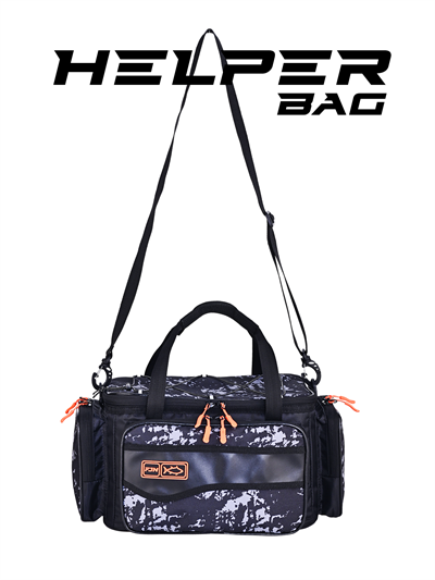 fujimoto バッグ Fujin Black Camo Helper Bag - Balıkçı Çantası