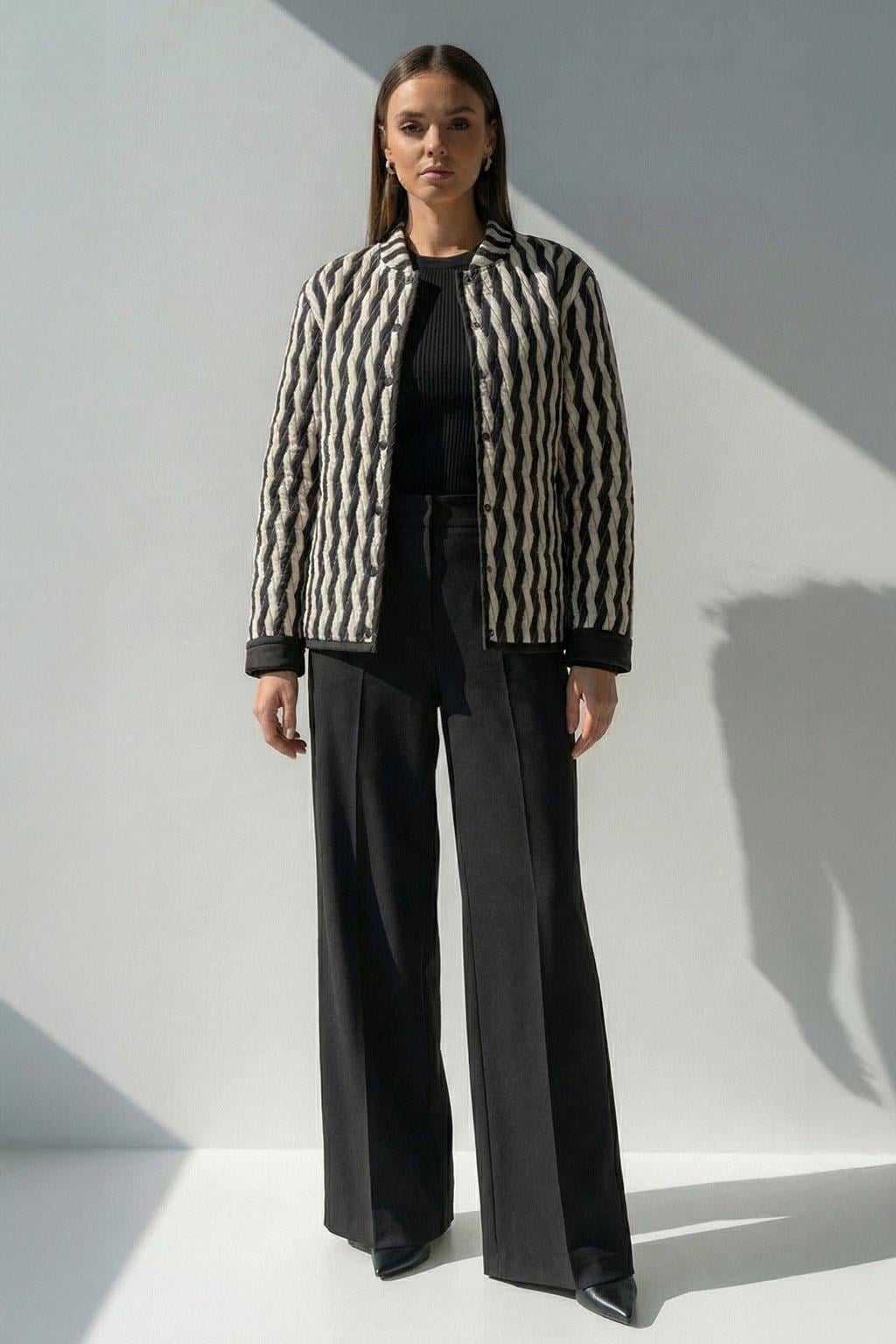 Monokrom Ritim Ceket