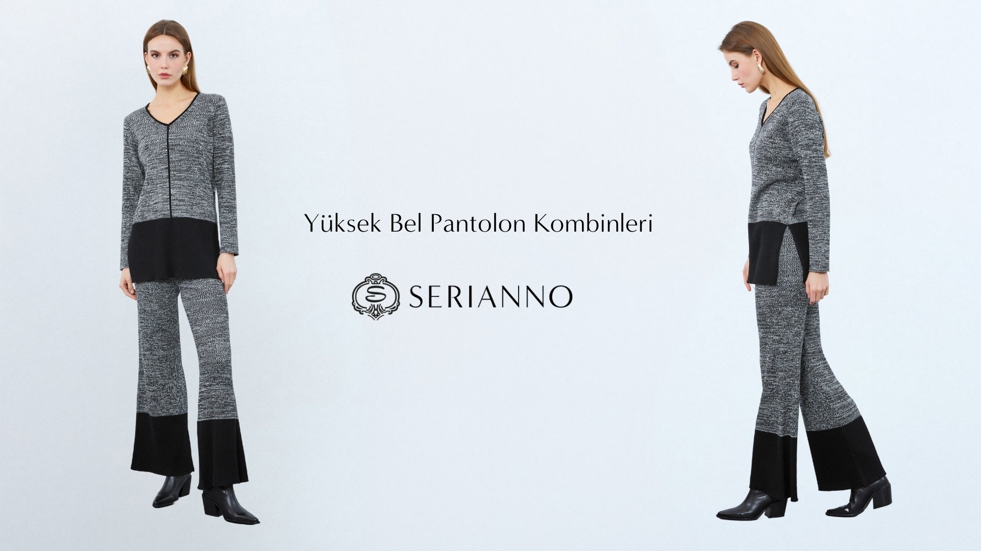 Yüksek Bel Pantolon Kombinleri
